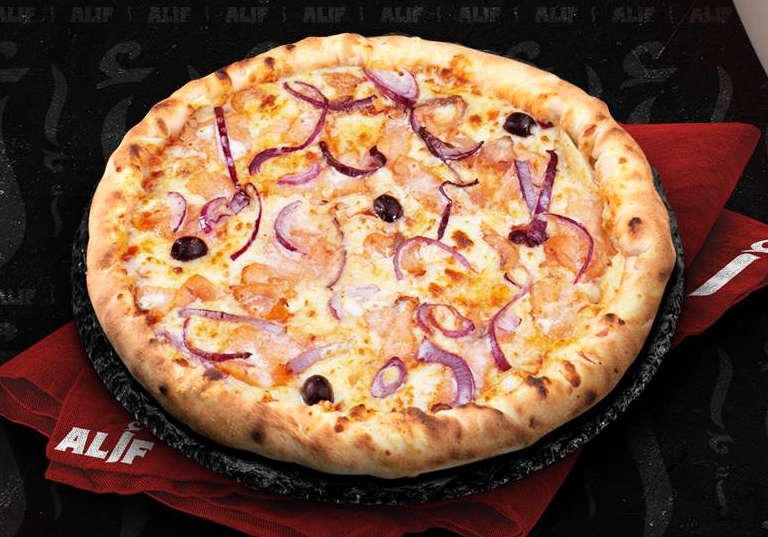 Pizza Saumon