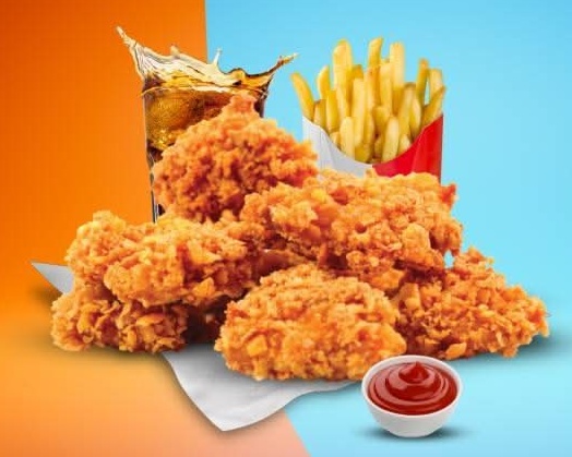 Menu Fried Wings x6
