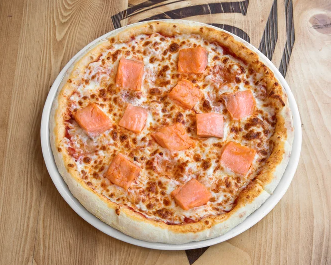 Pizza saumon