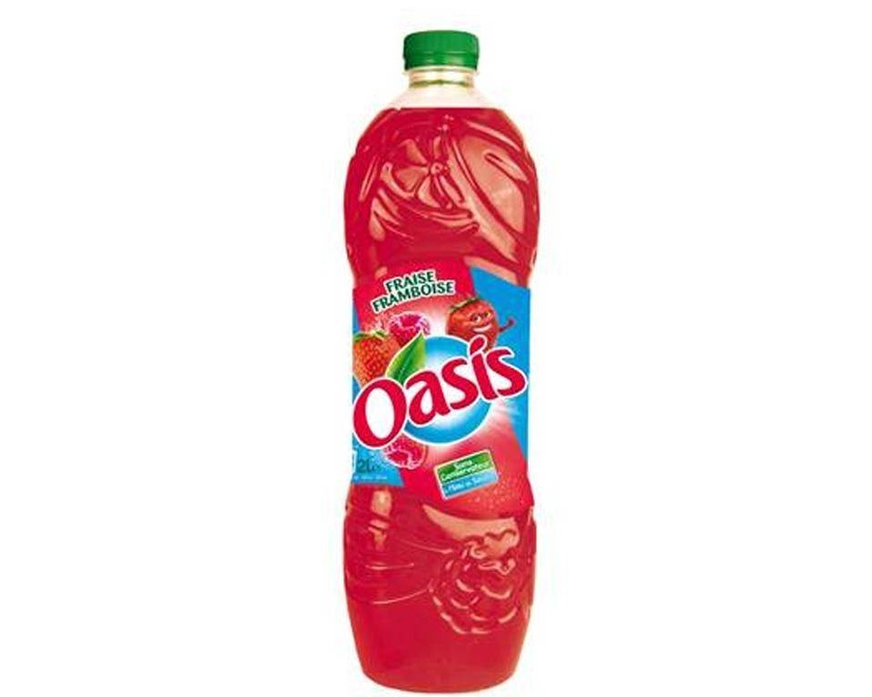 Oasis fraise framboise 2 L