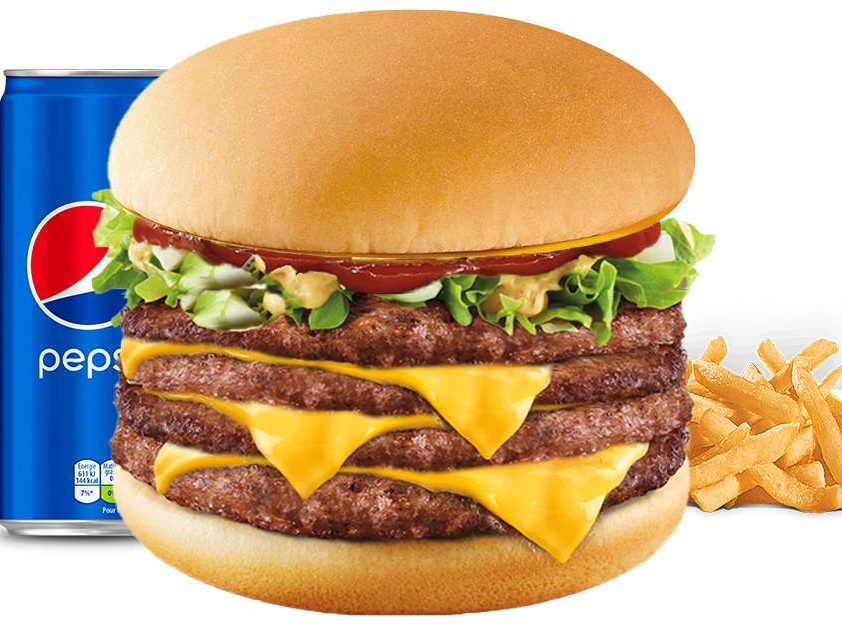 Menu Quattro Burger