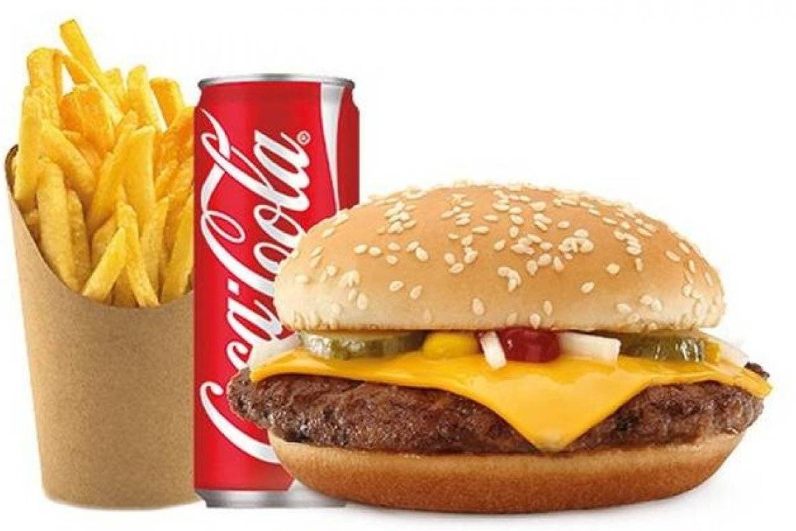 Menu cheese burger