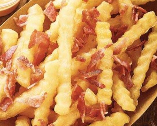 Frites cheesy bacon