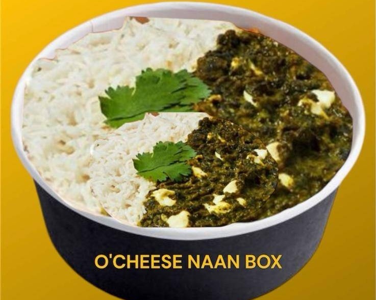 Menu BOX palak poulet