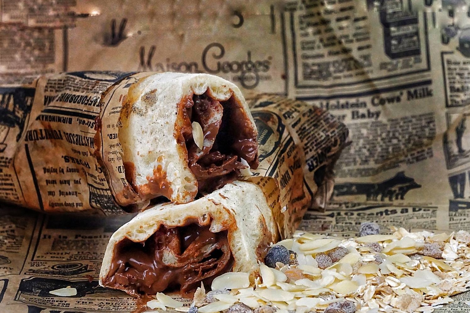 Crunchy panozzo Nutella 🍫🥜