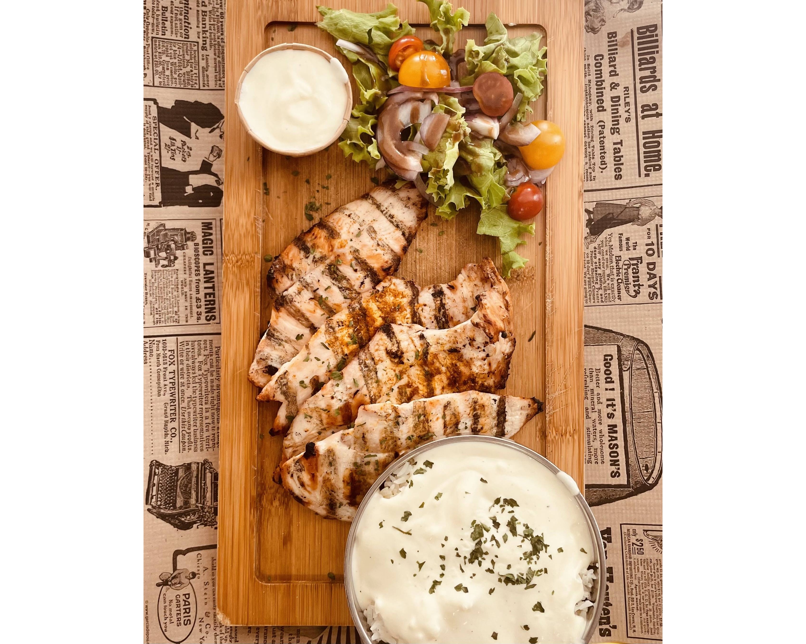 Escalope grillée