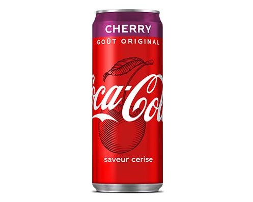🔴Coca-Cola cherry (33cl)