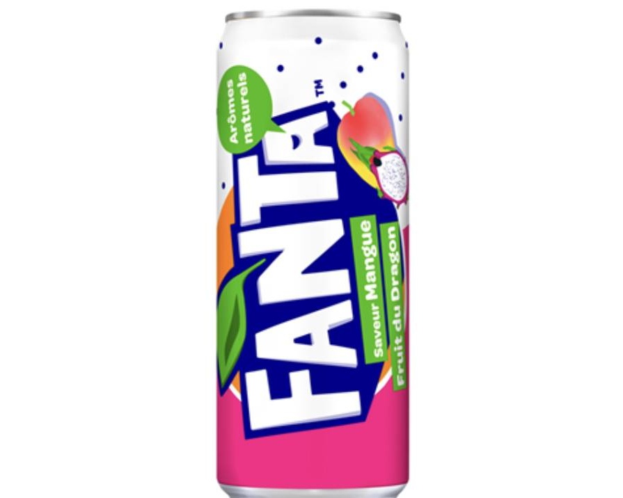 Canette  Fanta Mangue Fruits du Dragon