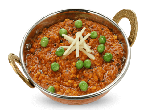 Agneau keema matar