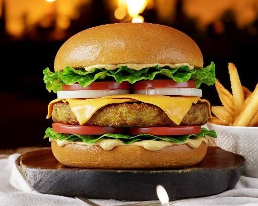 🍟🍔🥤 Menu Burger Dijon Végétarien