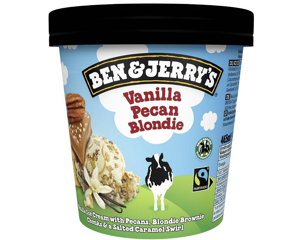Ben&Jerry's Vanille Pécan Blondie 465ml