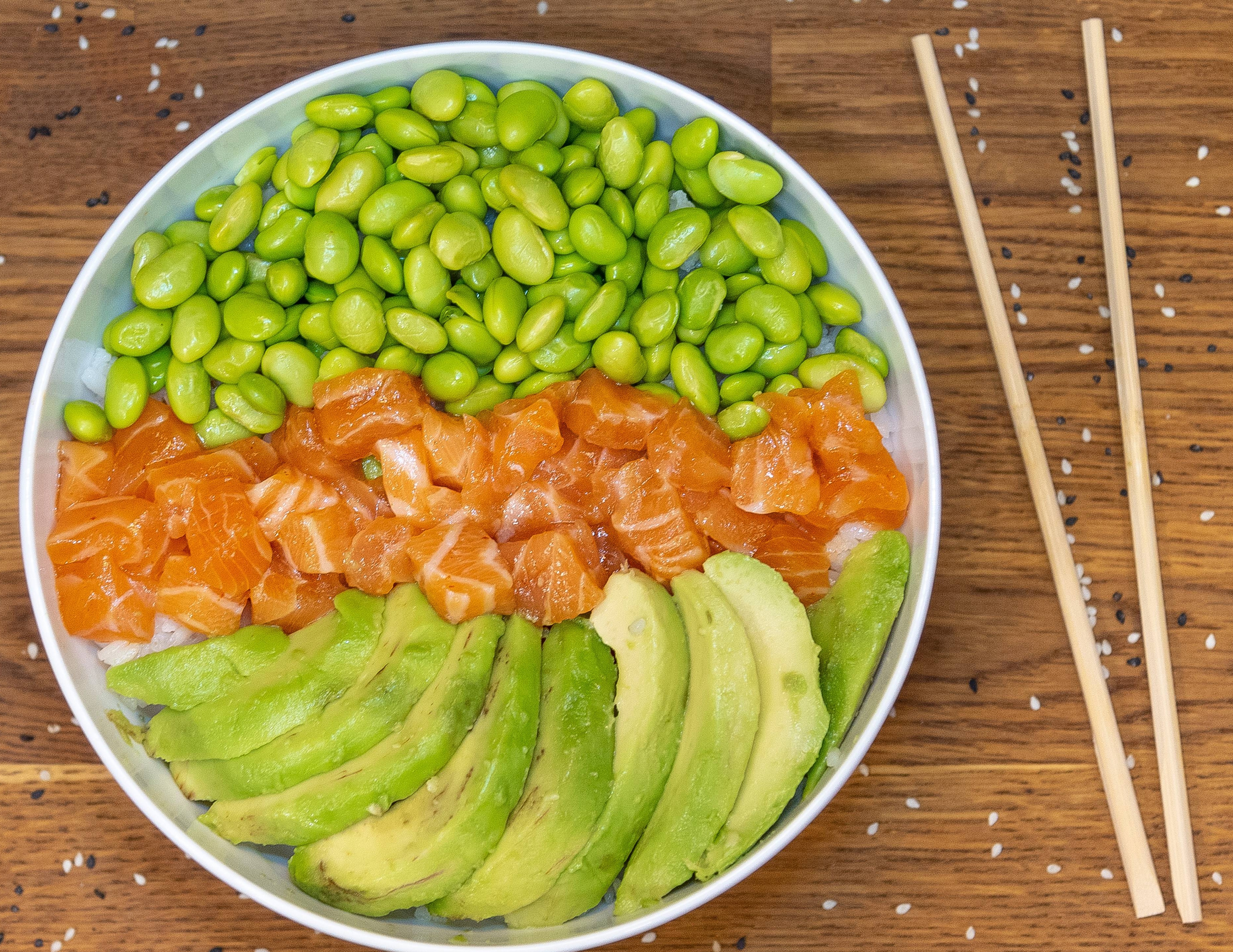 🥑 Poké Saumon Avocat 🐟