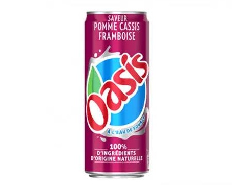 Oasis pomme cassis framboise 33cl