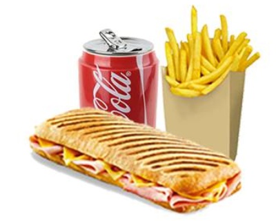 Menu panini jambon