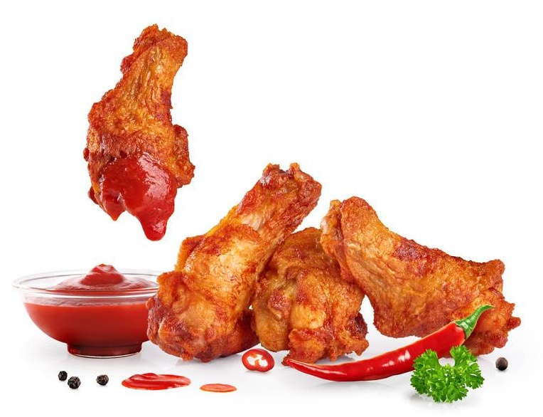 6 Chicken wings