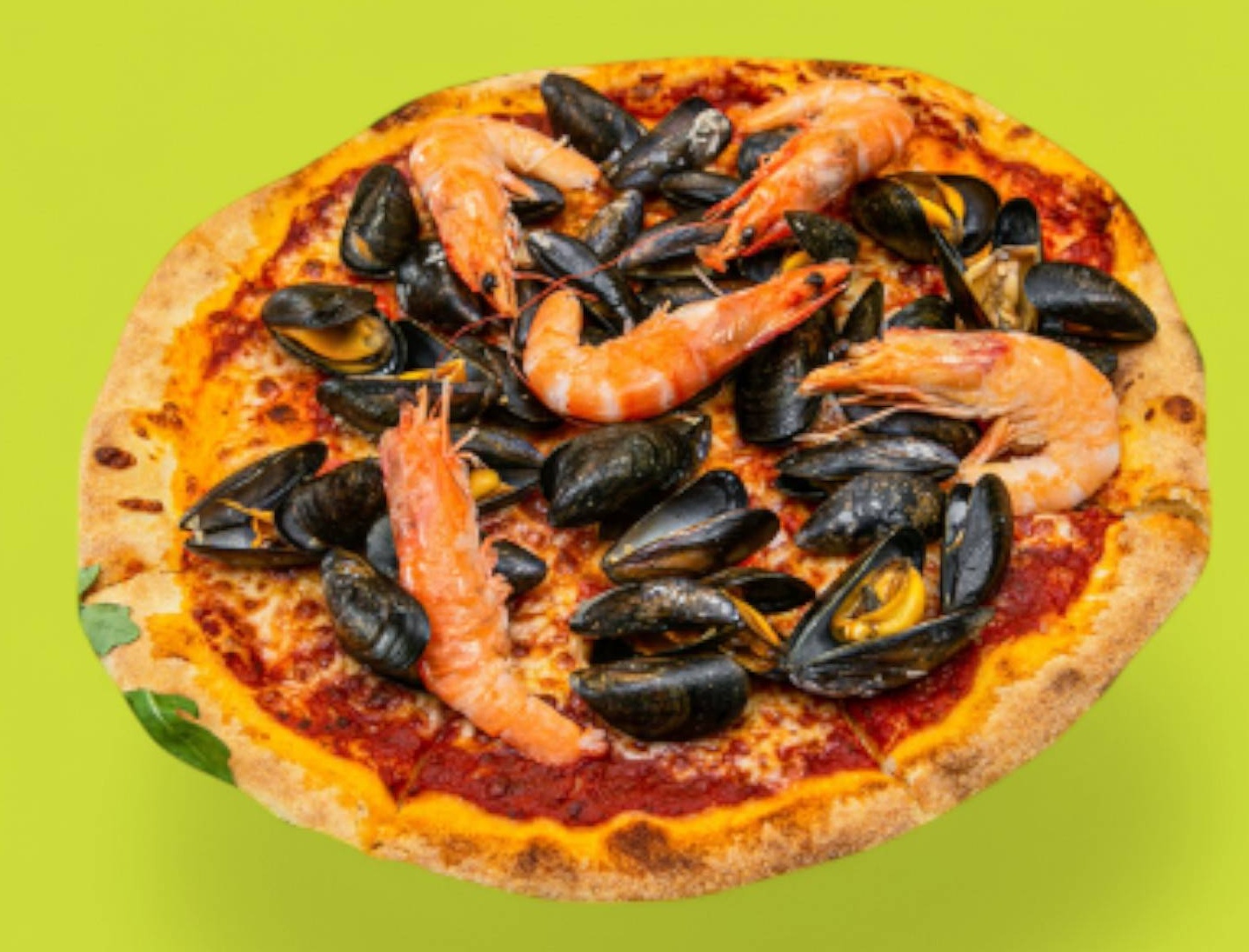 🍅🧀Pizza fruits de mer🍅🧀