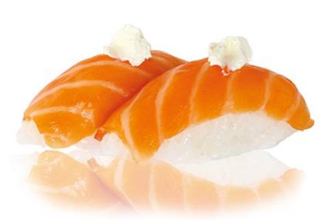 Sushi saumon* cheese*