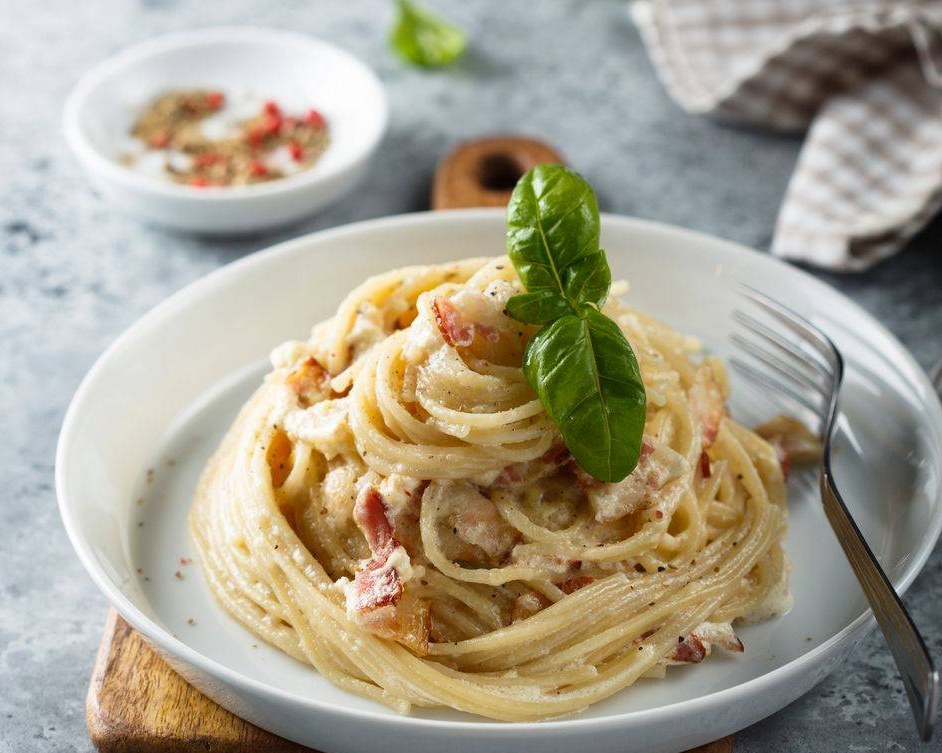 Pasta à la carbonara