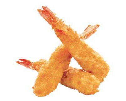 Crevettes tempura
