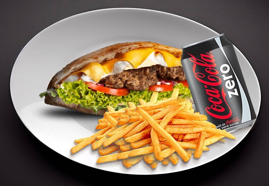 Sandwich steak