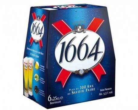 Pack de 6 de 1664 (25cl)