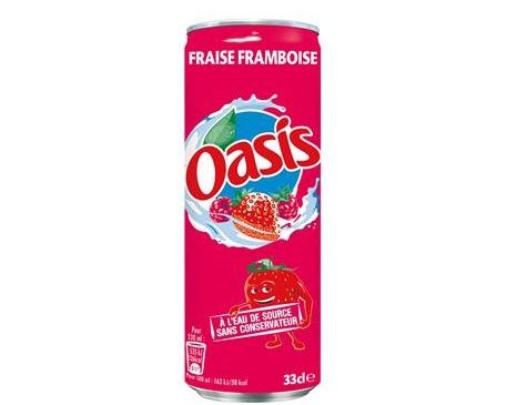 Oasis fraise framboise