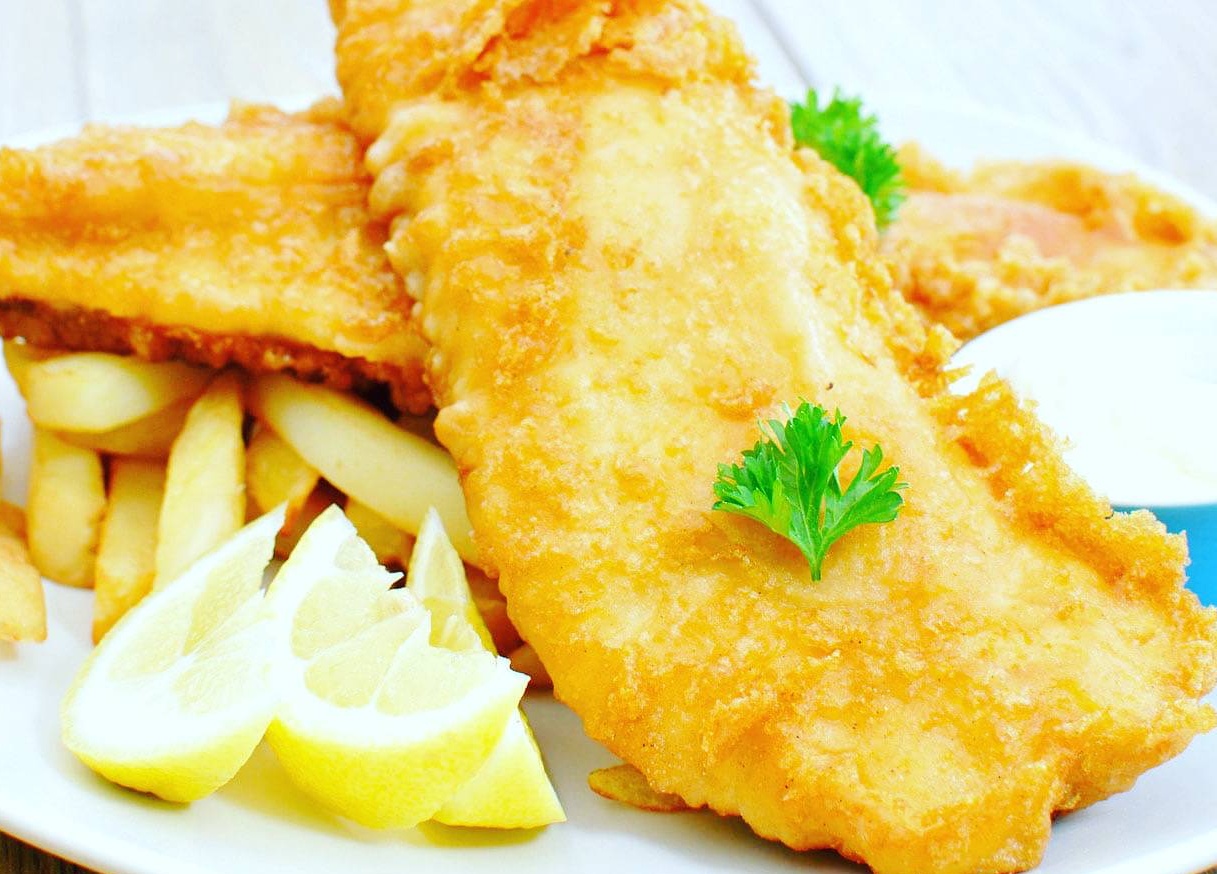 Menus fish and chips
