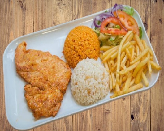 Grillade d'escalope de poulet