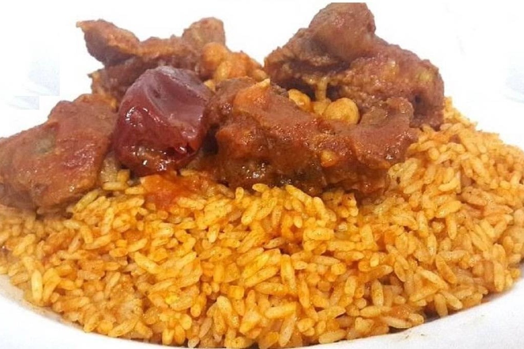 Riz - Pomme de terre - Viandes tajine ( Halal )