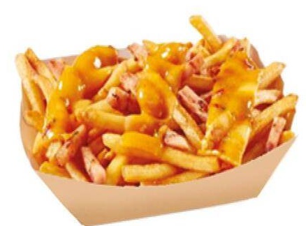 Frites Cheddar Lardons 😍🍟