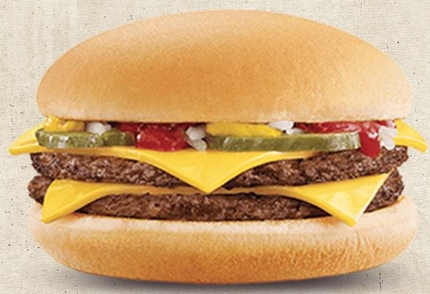 Double cheese burger