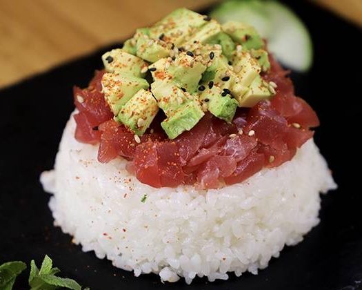 Tartare thon cuit avocat