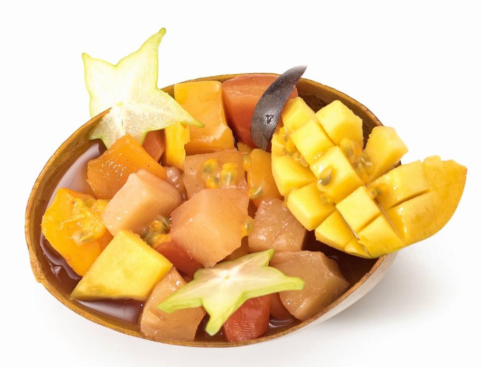 Salade de fruits des îles 🥭🍍🥭🍍