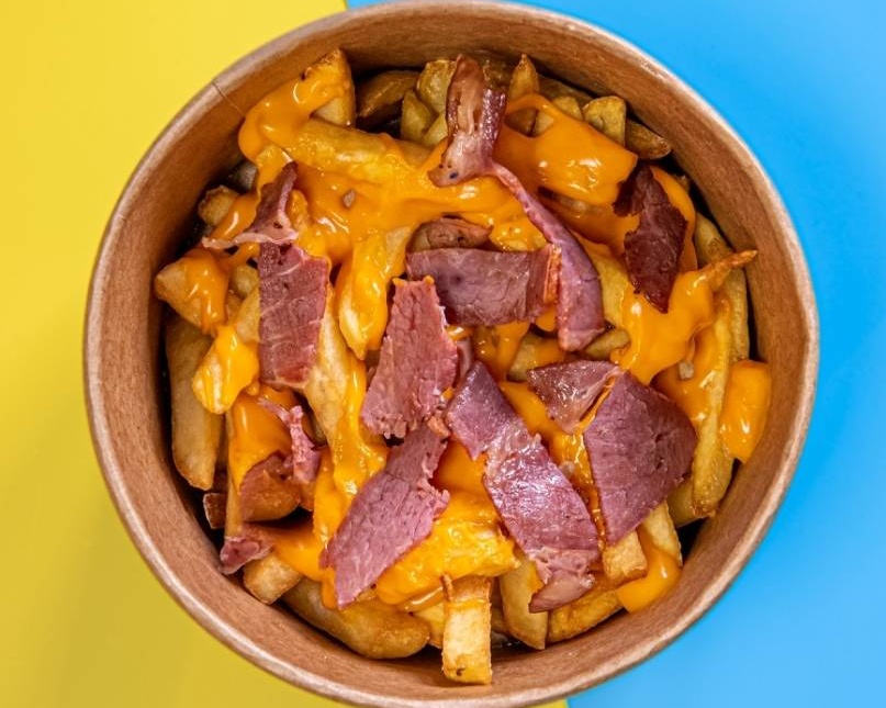 Bowl cheezy bacon