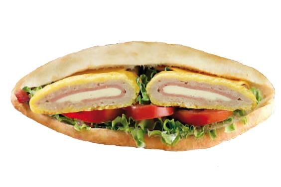 Sandwich cordon bleu