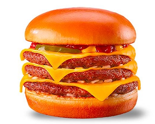 🍔Triple cheeseburger🍔