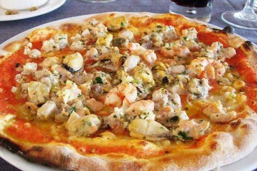 Pizza fruits de mer 🍕🦞