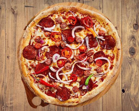 Pizza mexicaine
