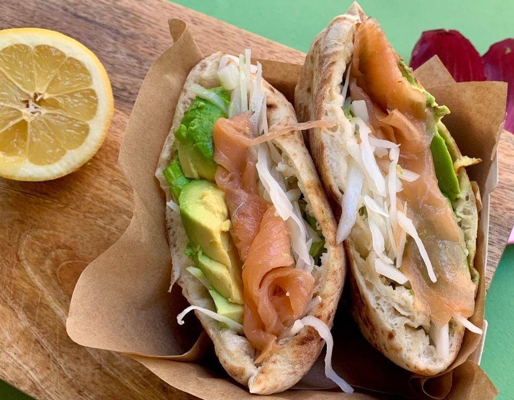🇳🇴Pita Oslo🐠 , saumon fumé