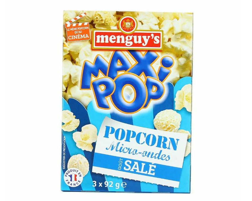 POP-CORN SALÉ X3
