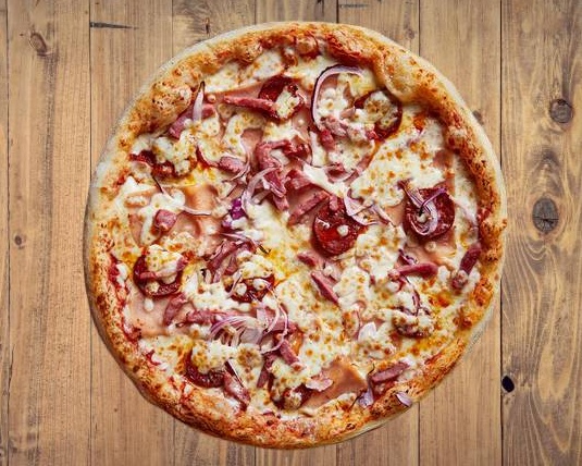 Pizza 4 jambons X 2