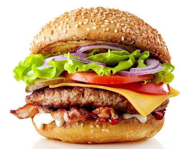 MENU BURGER BECON