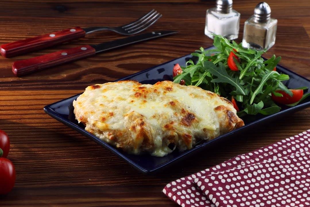 Escalope gratinée