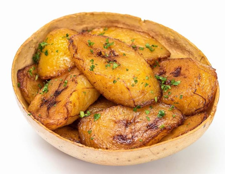 Petite portion de bananes plantains frites 🍌🍃