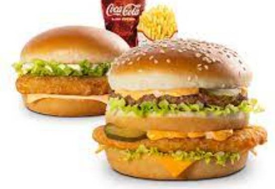🍔🍔 G5 : 1 Chicken Beef + 1 Chicken Jr