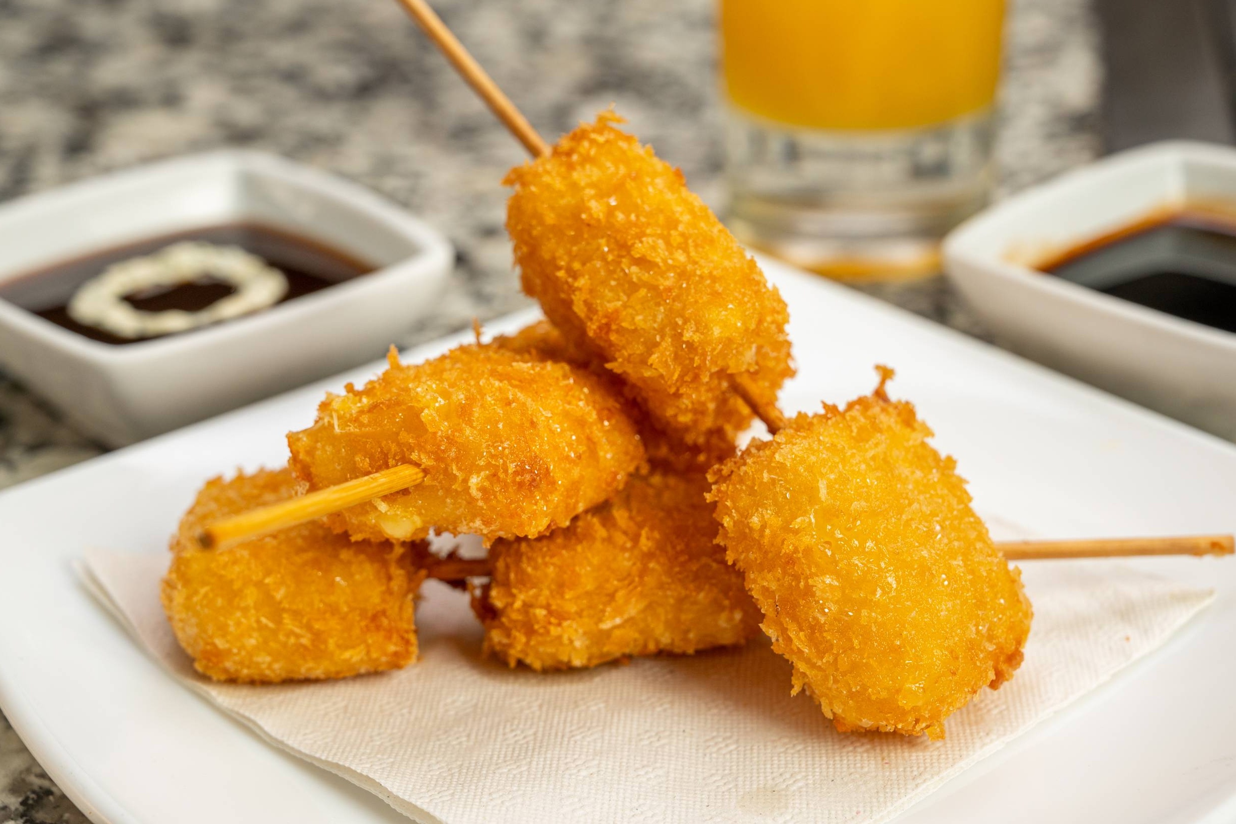Kushiage Queso 3 Piezas