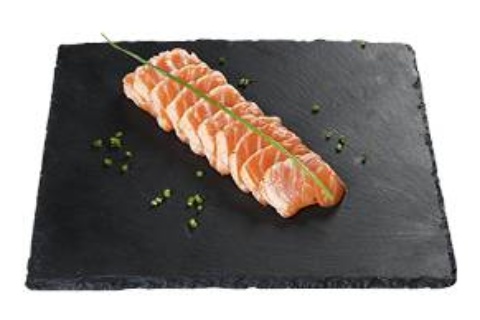 Tataki sashimi saumon