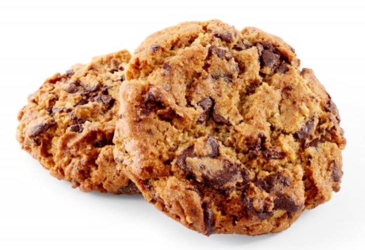 Cookie vanille aux petites de chocolat