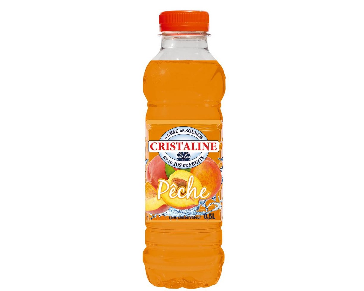 Cristaline Pêche - 50cl
