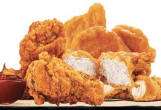 Fried chicken mixter